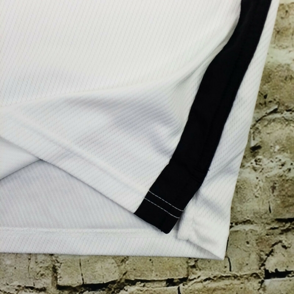 Nike Dri Fit Short Sleeve Pittsburg Steelers Logo Polo Shirt Mens White Small - Picture 9 of 13